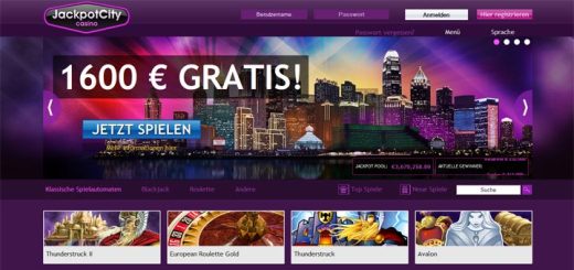 JackpotCity Casino Testbericht